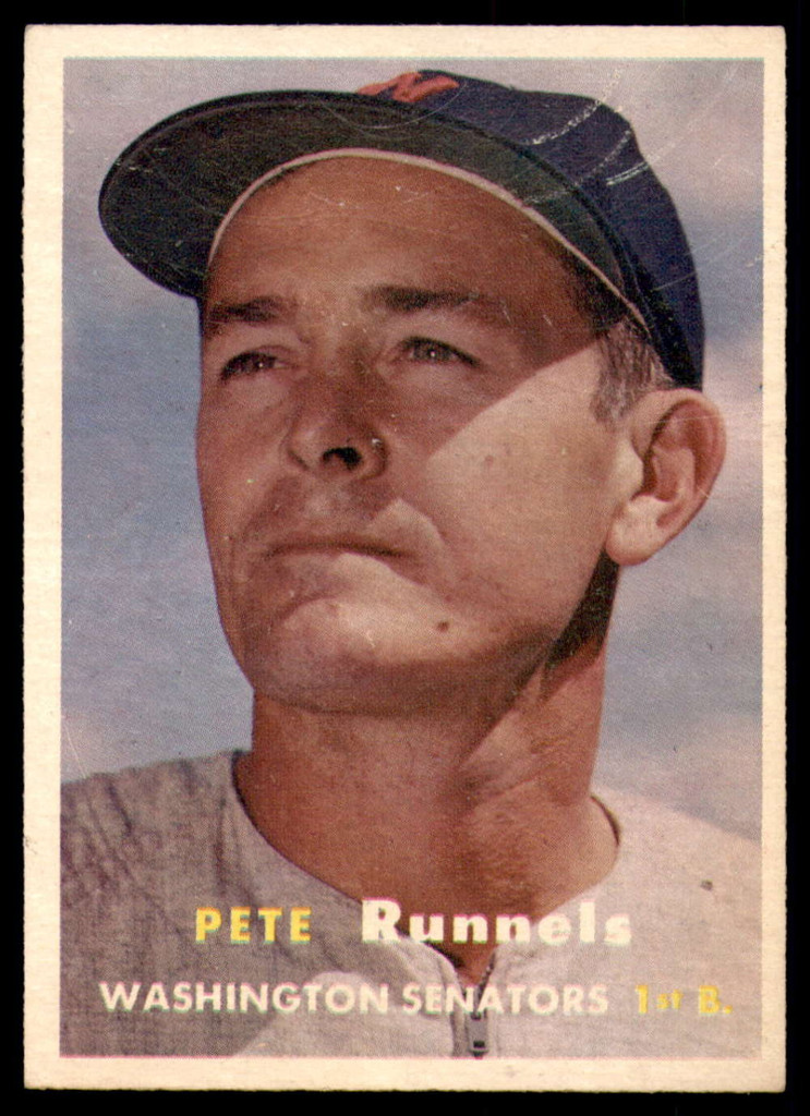 1957 Topps #64 Pete Runnels Very Good  ID: 238627
