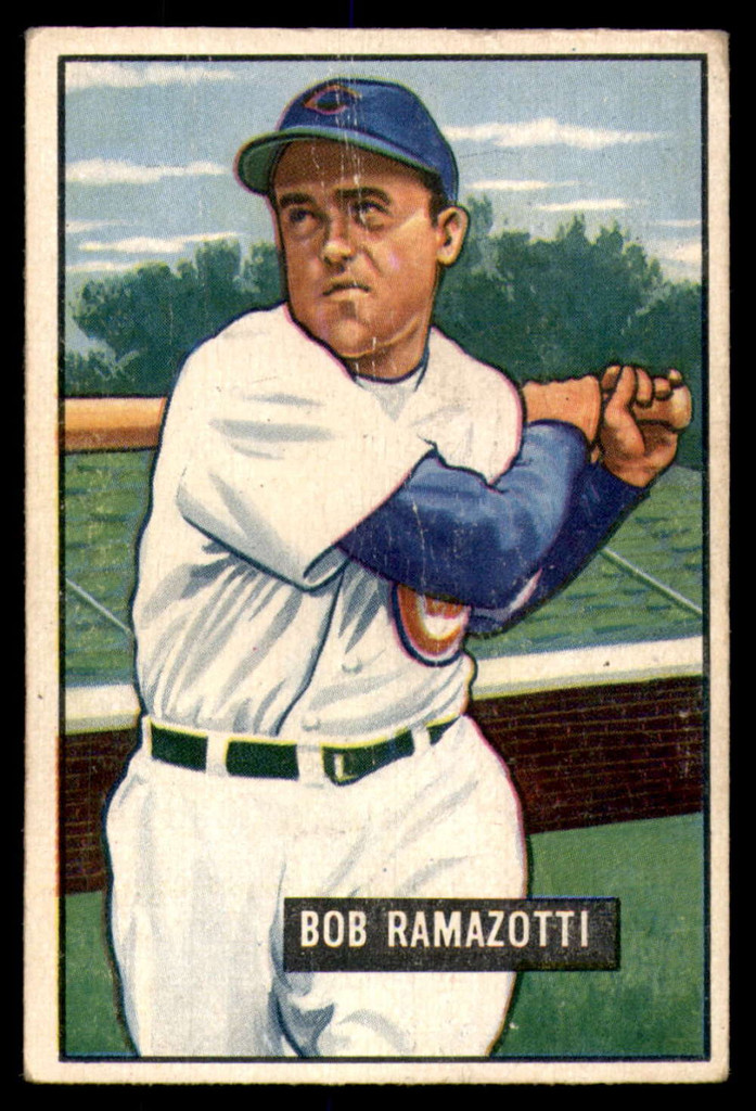 1951 Bowman #247 Bob Ramazzotti Good RC Rookie  ID: 227161