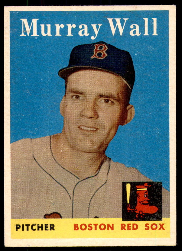 1958 Topps #410 Murray Wall Excellent+  ID: 228188