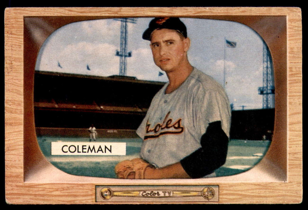 1955 Bowman #3 Joe Coleman Very Good  ID: 238179