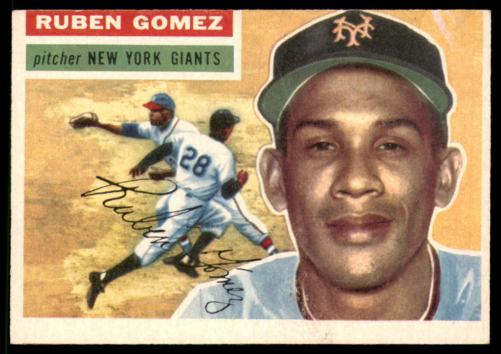 1956 Topps #9 Ruben Gomez DP Excellent 