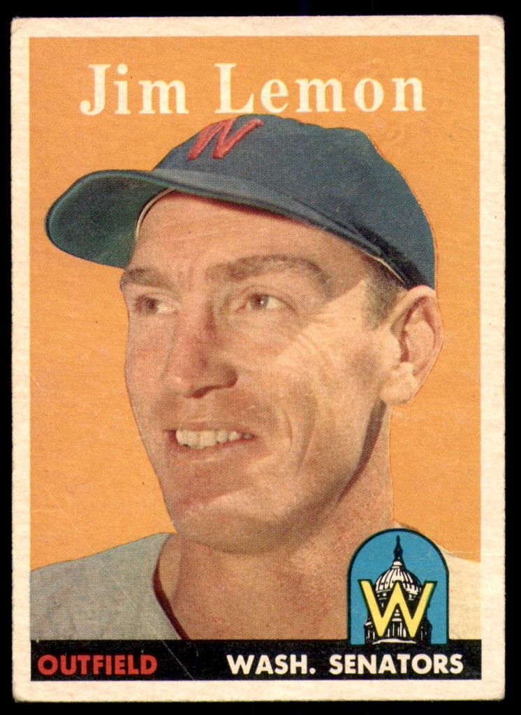 1958 Topps #15 Jim Lemon Very Good  ID: 242297