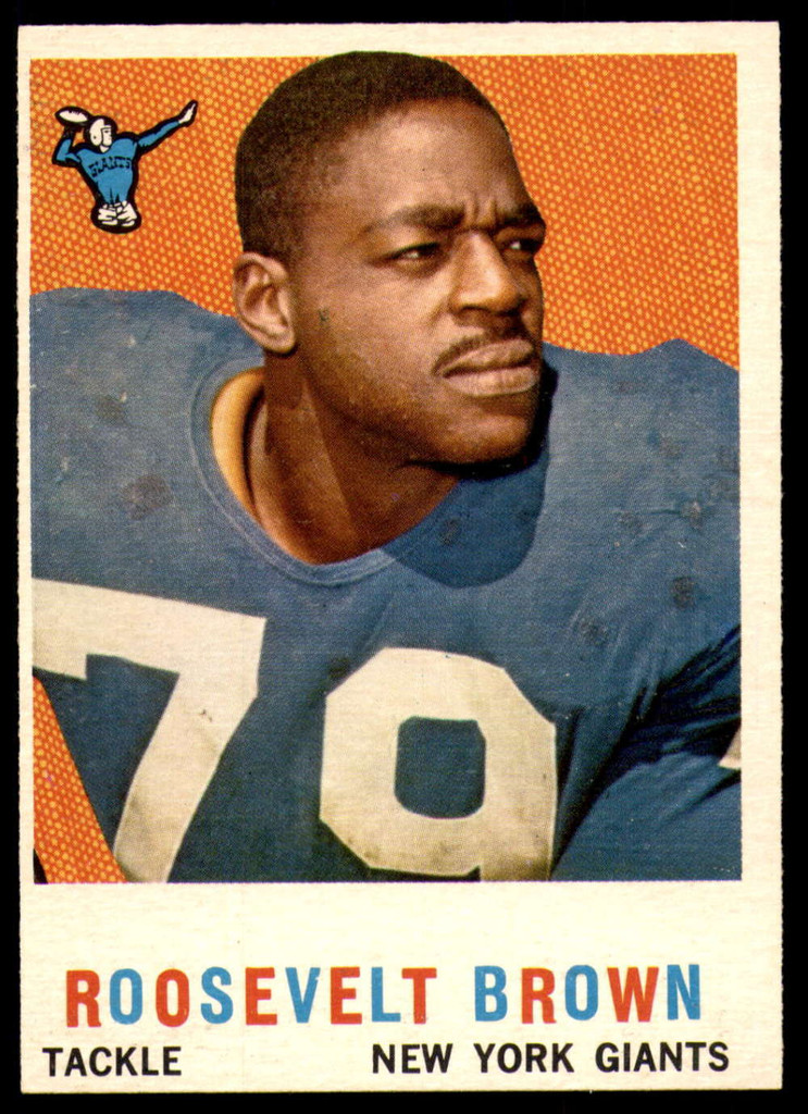 1959 Topps #114 Roosevelt Brown Near Mint  ID: 225663
