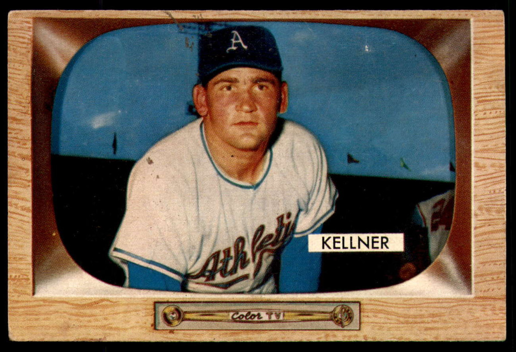 1955 Bowman #53 Alex Kellner VG-EX 