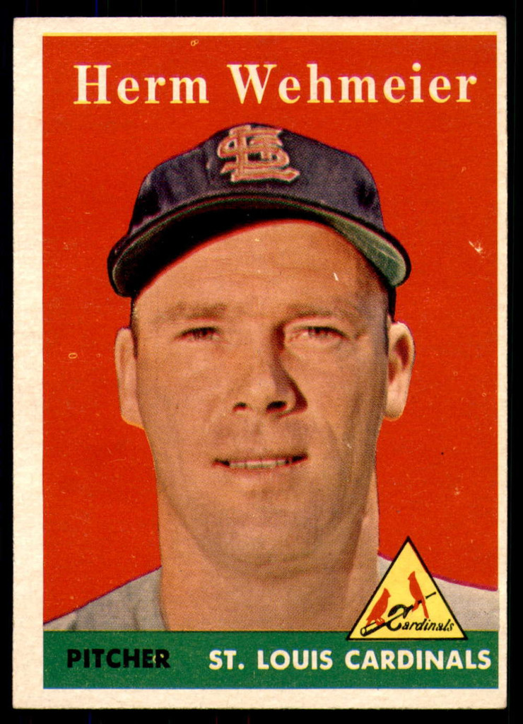 1958 Topps #248 Herm Wehmeier Excellent+  ID: 229321