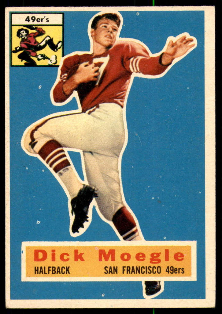 1956 Topps #14 Dick Moegle Excellent+ 