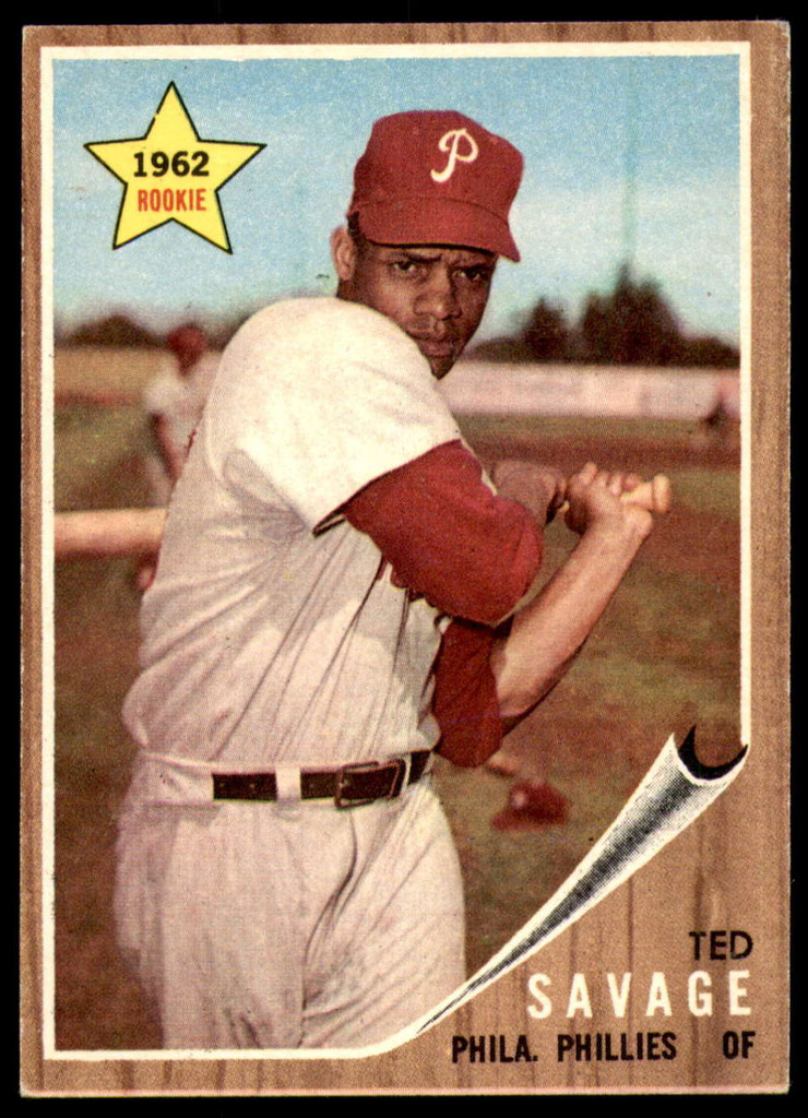 1962 Topps #104 Ted Savage Excellent+ RC Rookie  ID: 234958