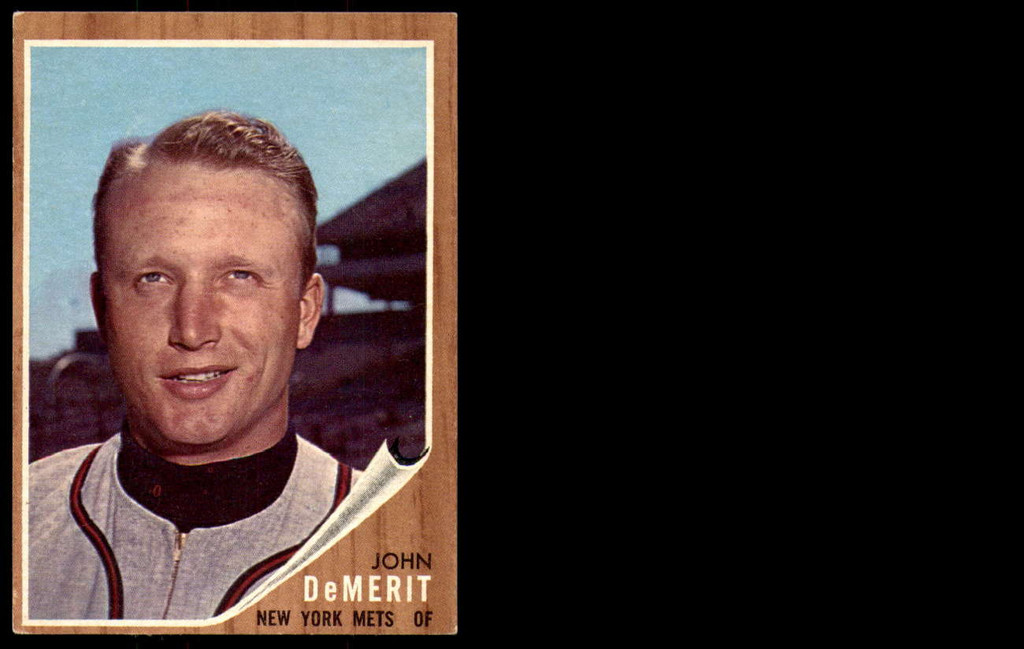 1962 Topps #4 John DeMerit Excellent+  ID: 227291