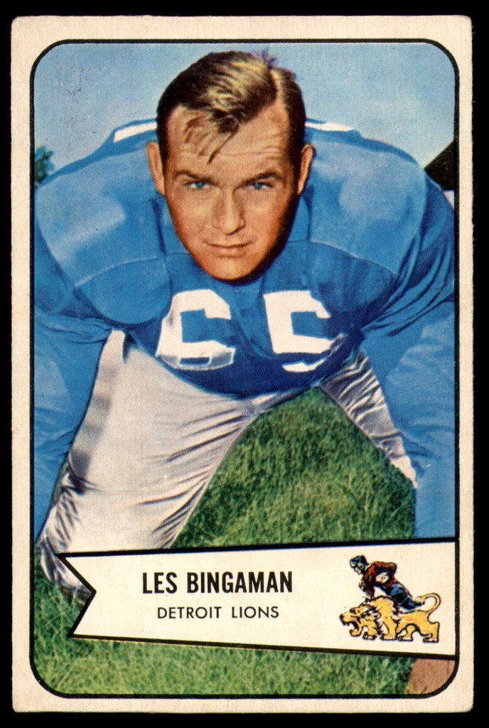 1954 Bowman #29 Les Bingaman Very Good RC Rookie  ID: 236013