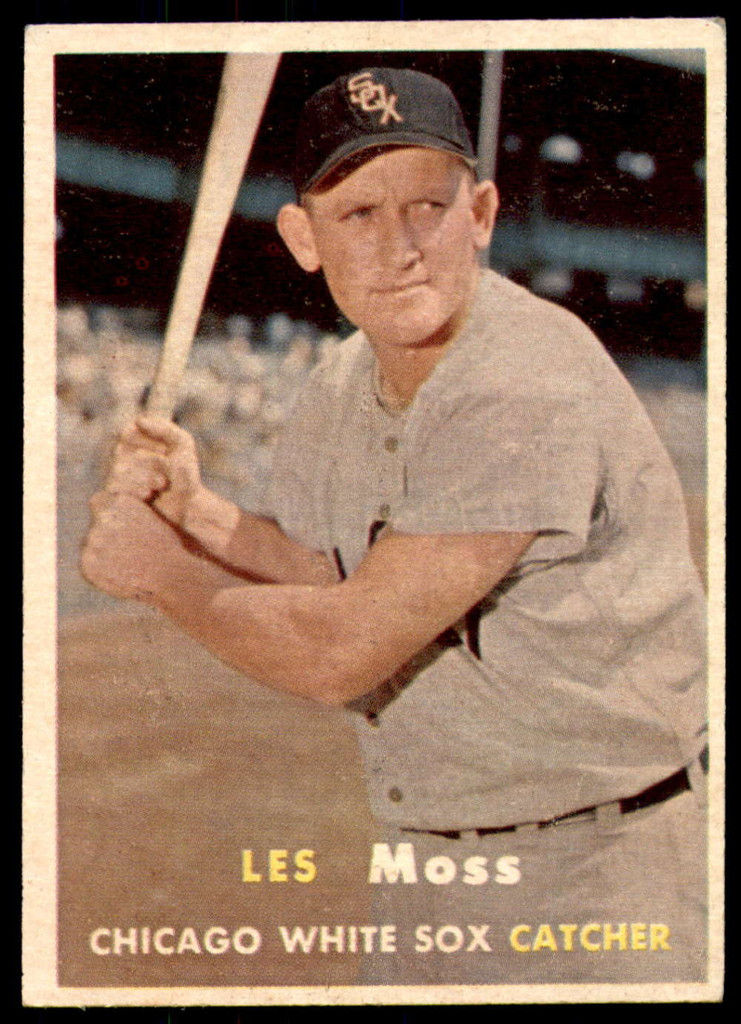 1957 Topps #213 Les Moss Excellent+  ID: 215799