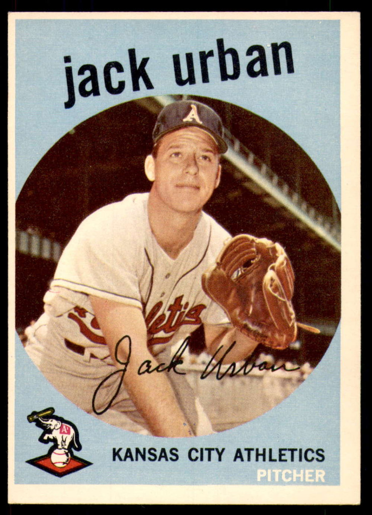 1959 Topps #18 Jack Urban Ex-Mint  ID: 229687