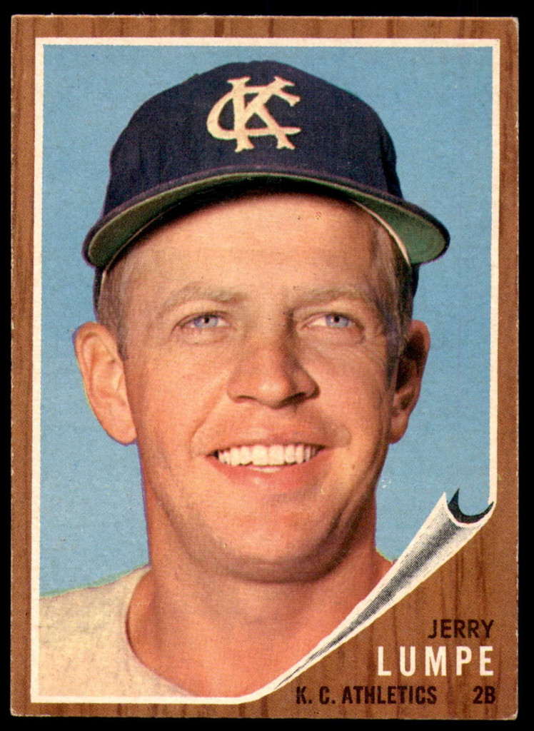 1962 Topps #305 Jerry Lumpe UER Ex-Mint  ID: 227600
