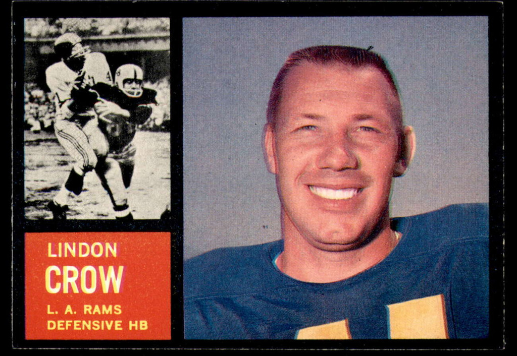 1962 Topps #87 Lindon Crow Near Mint  ID: 247061