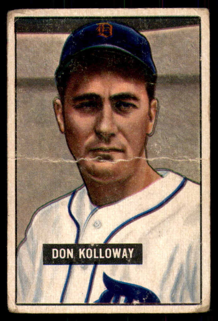 1951 Bowman #105 Don Kolloway Good 