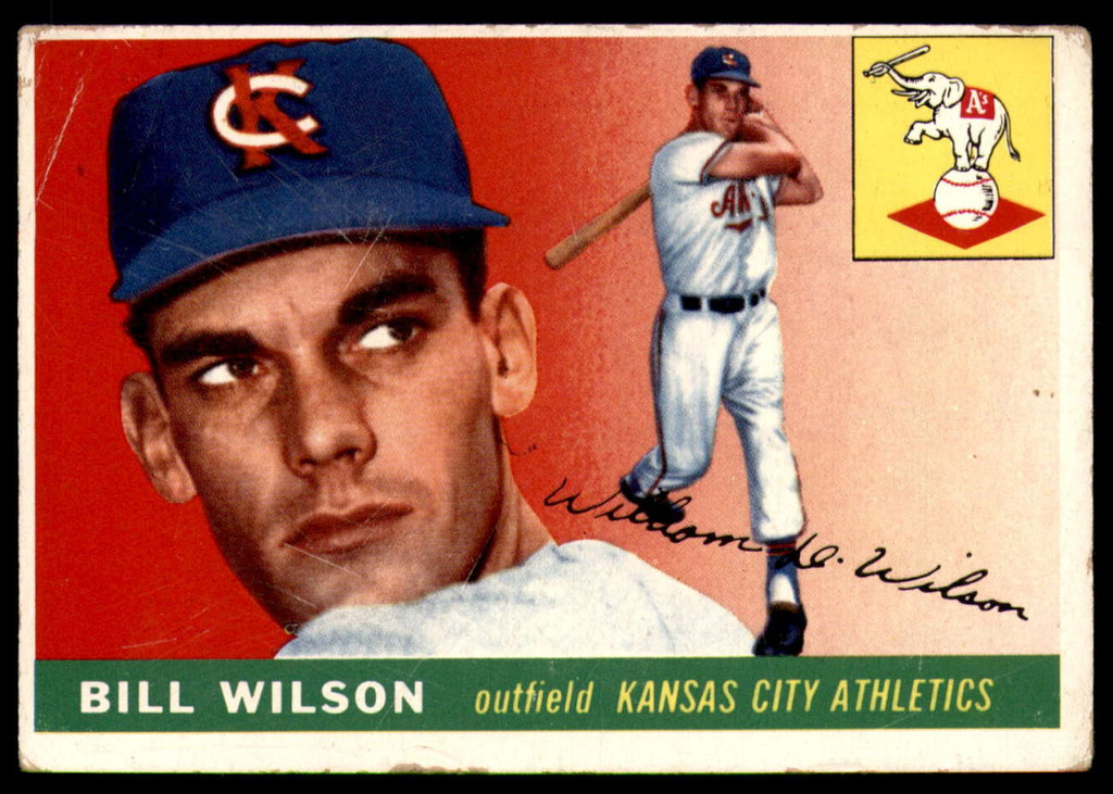 1955 Topps #86 Bill Wilson Very Good  ID: 214557