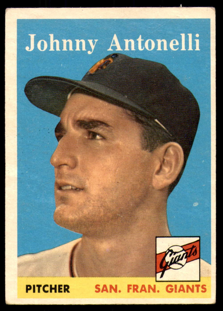 1958 Topps #152 Johnny Antonelli VG-EX 