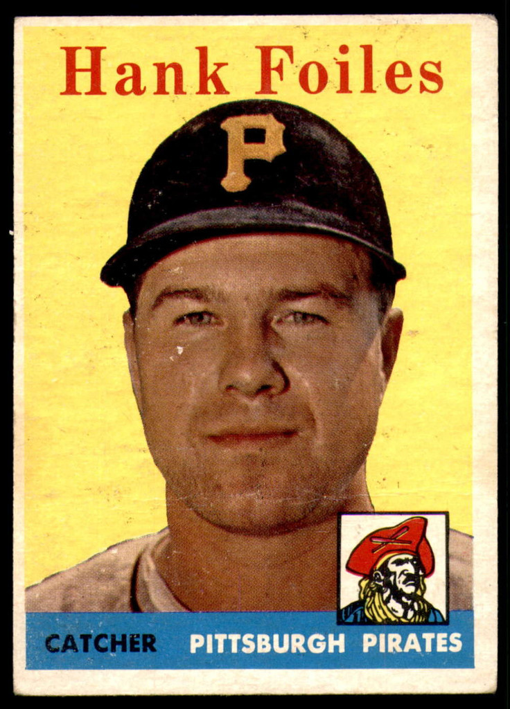 1958 Topps #4 Hank Foiles Very Good 