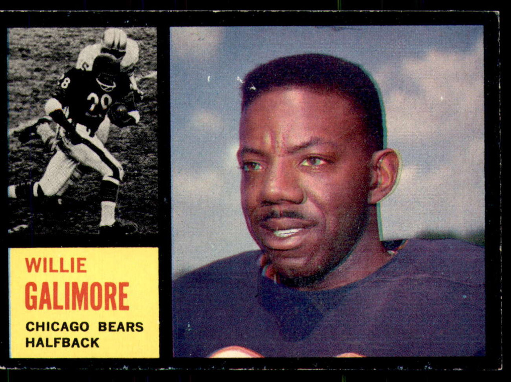 1962 Topps #14 Willie Galimore Ex-Mint  ID: 247104