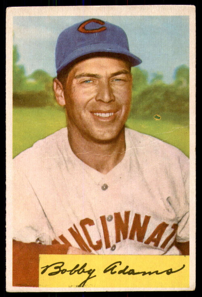 1954 Bowman #108 Bobby Adams Very Good  ID: 213586
