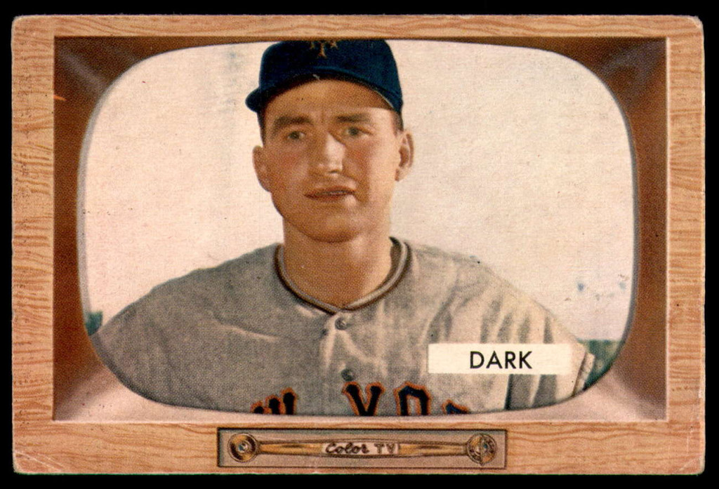 1955 Bowman #2 Alvin Dark UER G-VG  ID: 238178