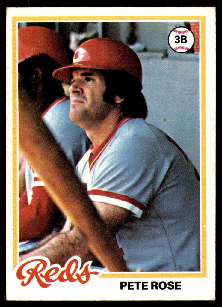 1978 Topps # 20 Pete Rose DP Very Good  ID: 216693