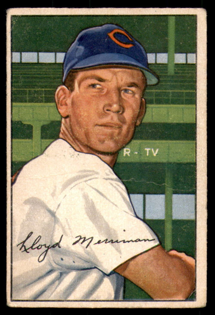 1952 Bowman #78 Lloyd Merriman G-VG  ID: 237434