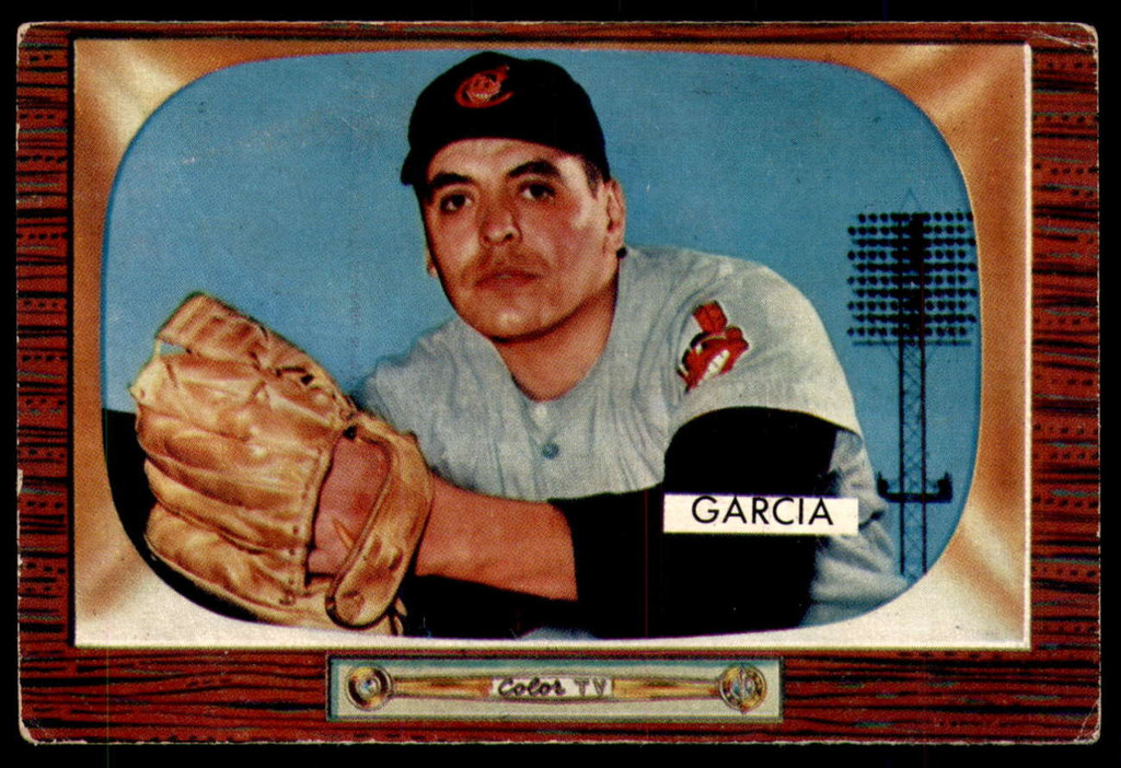 1955 Bowman #128 Mike Garcia G-VG 