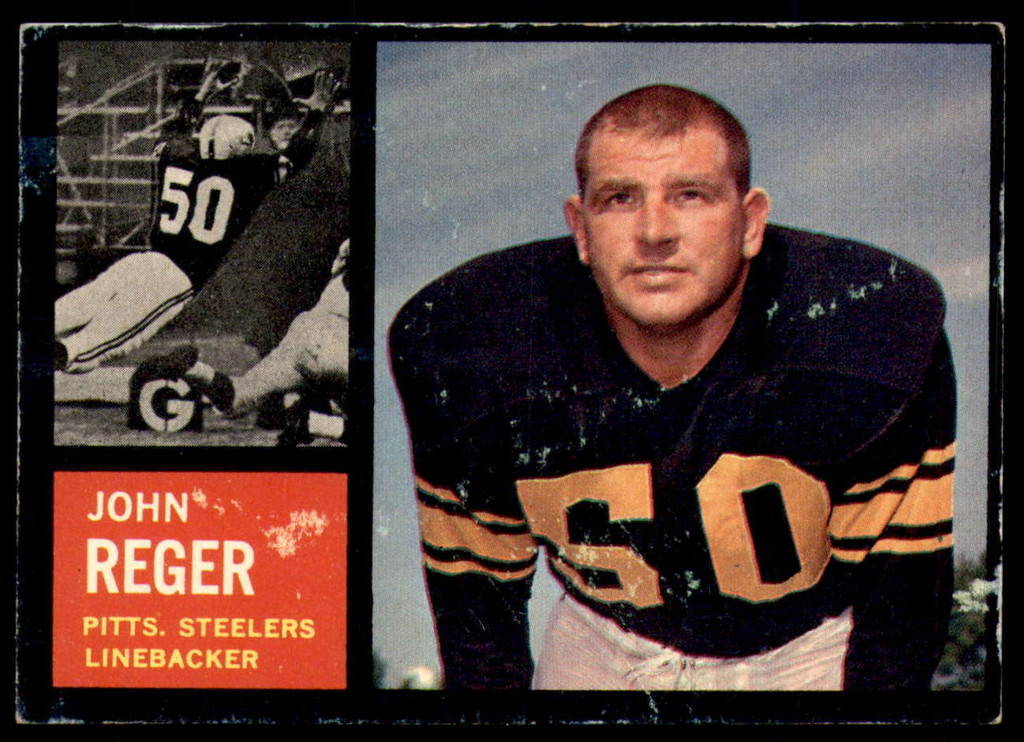 1962 Topps #135 John Reger Excellent SP  ID: 242051