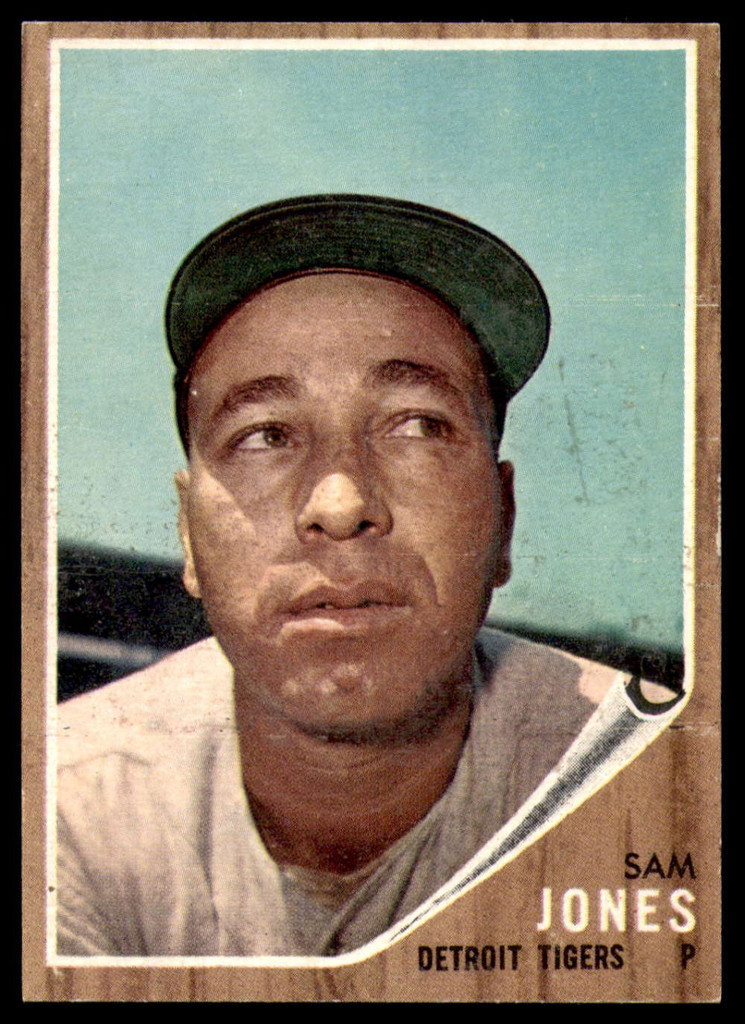 1962 Topps #92 Sam Jones Near Mint  ID: 250055