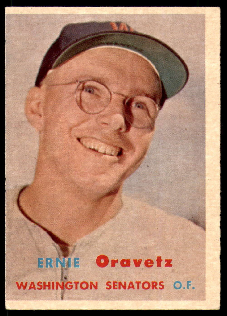 1957 Topps #179 Ernie Oravetz Excellent  ID: 240597
