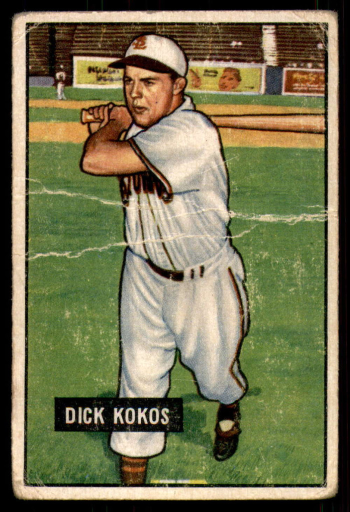 1951 Bowman #68 Dick Kokos Good 