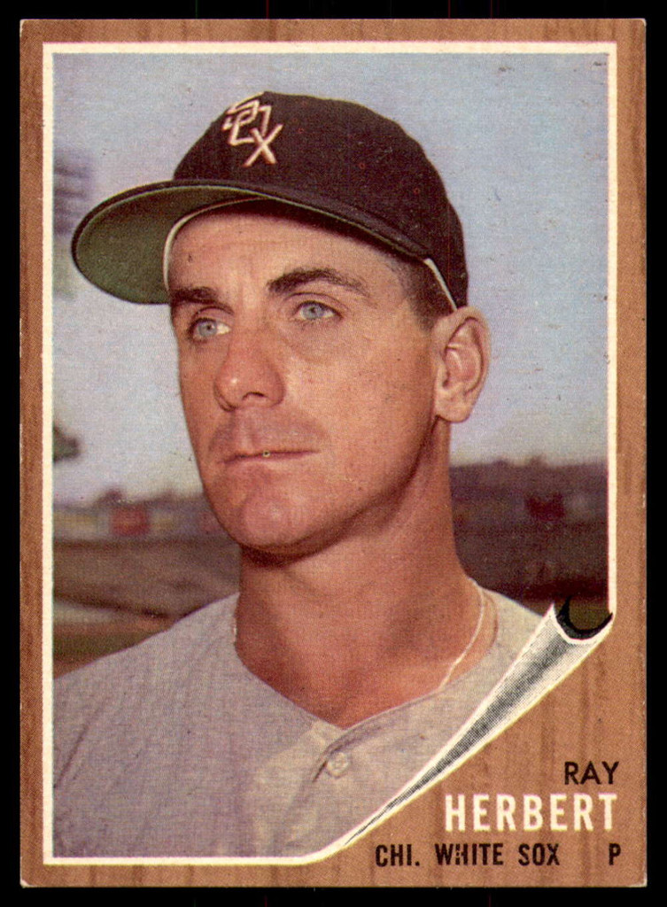 1962 Topps #8 Ray Herbert Ex-Mint  ID: 227295