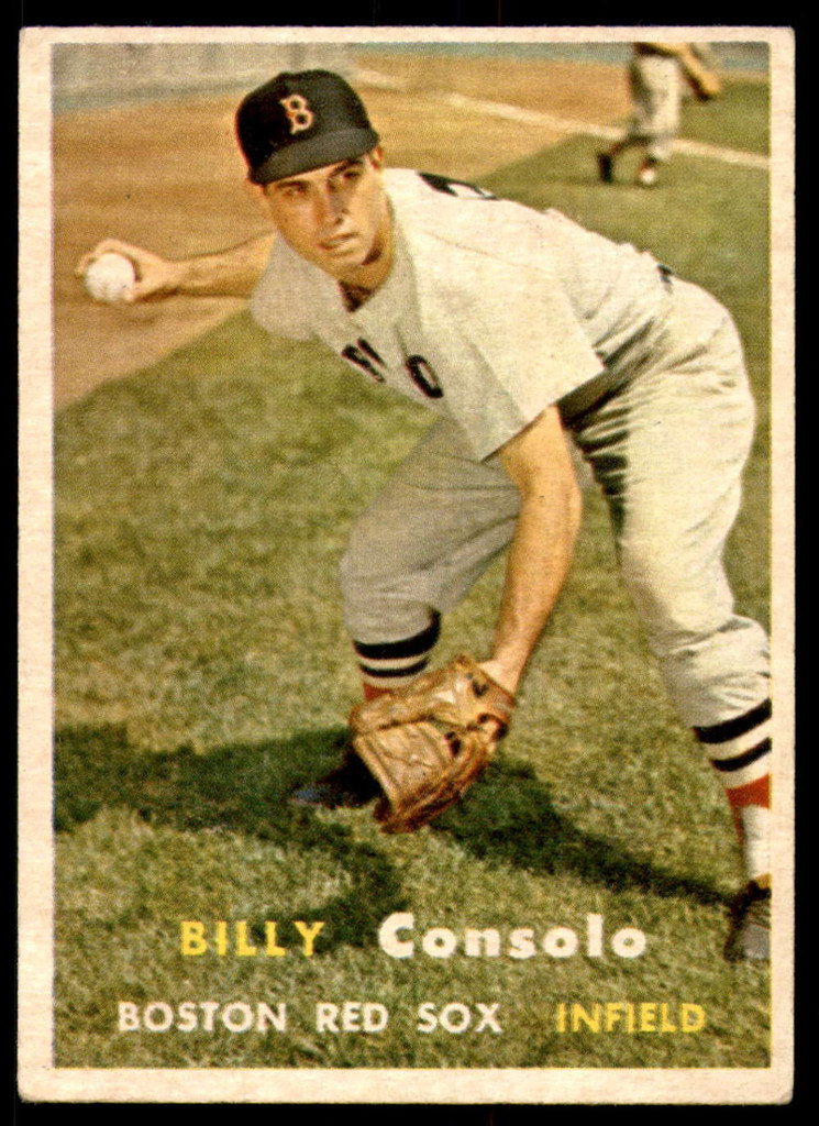 1957 Topps #399 Billy Consolo Excellent 