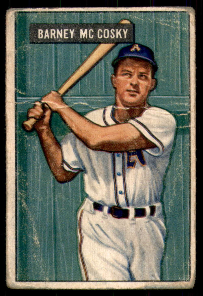 1951 Bowman #84 Barney McCosky Good 