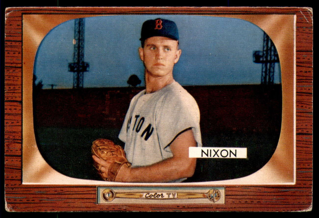 1955 Bowman #177 Willard Nixon Very Good  ID: 220333