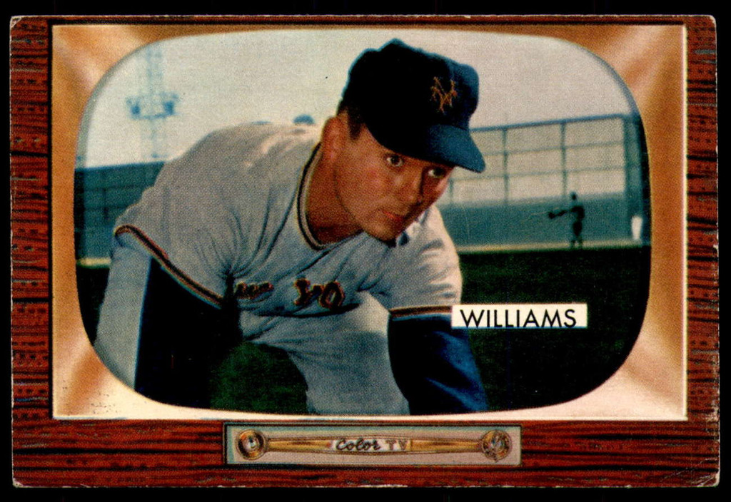 1955 Bowman #138 Davey Williams Very Good  ID: 238266