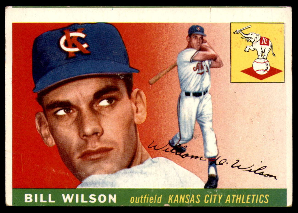 1955 Topps #86 Bill Wilson G-VG  ID: 214556
