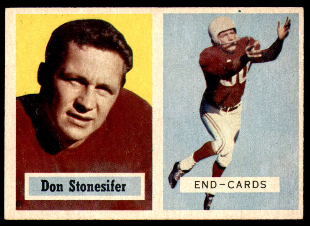 1957 Topps #38 Don Stonesifer Ex-Mint  ID: 246610