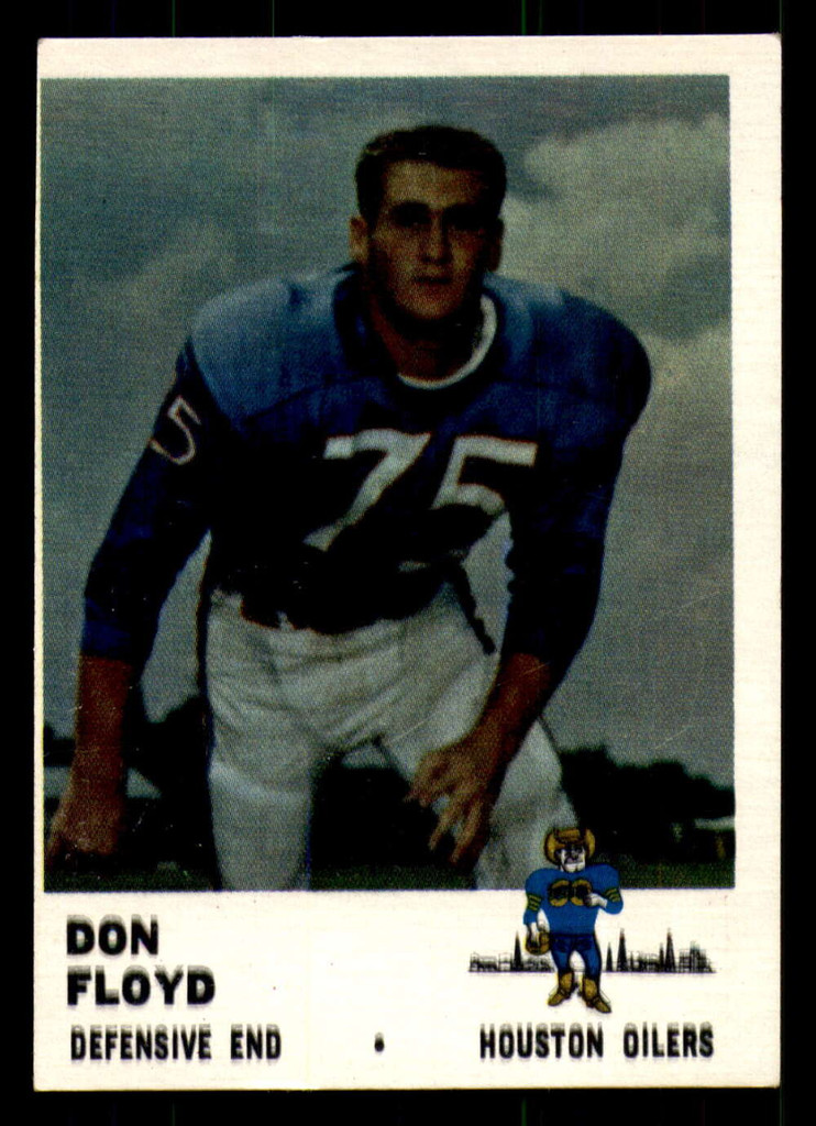 1961 Fleer #176 Don Floyd Excellent  ID: 271188