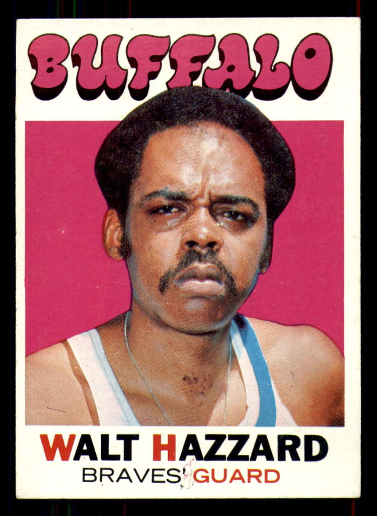 1971-72 Topps # 24 Walt Hazzard Ex-Mint  ID: 288084