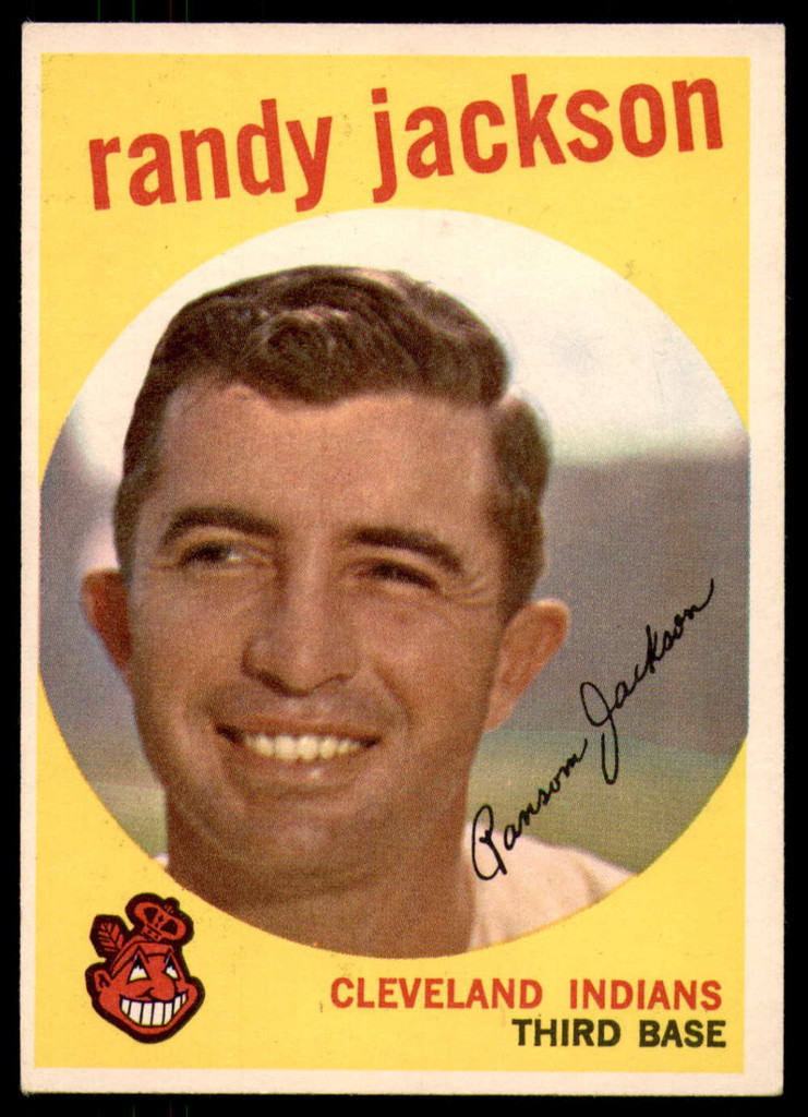 1959 Topps #394 Randy Jackson Ex-Mint  ID: 207963