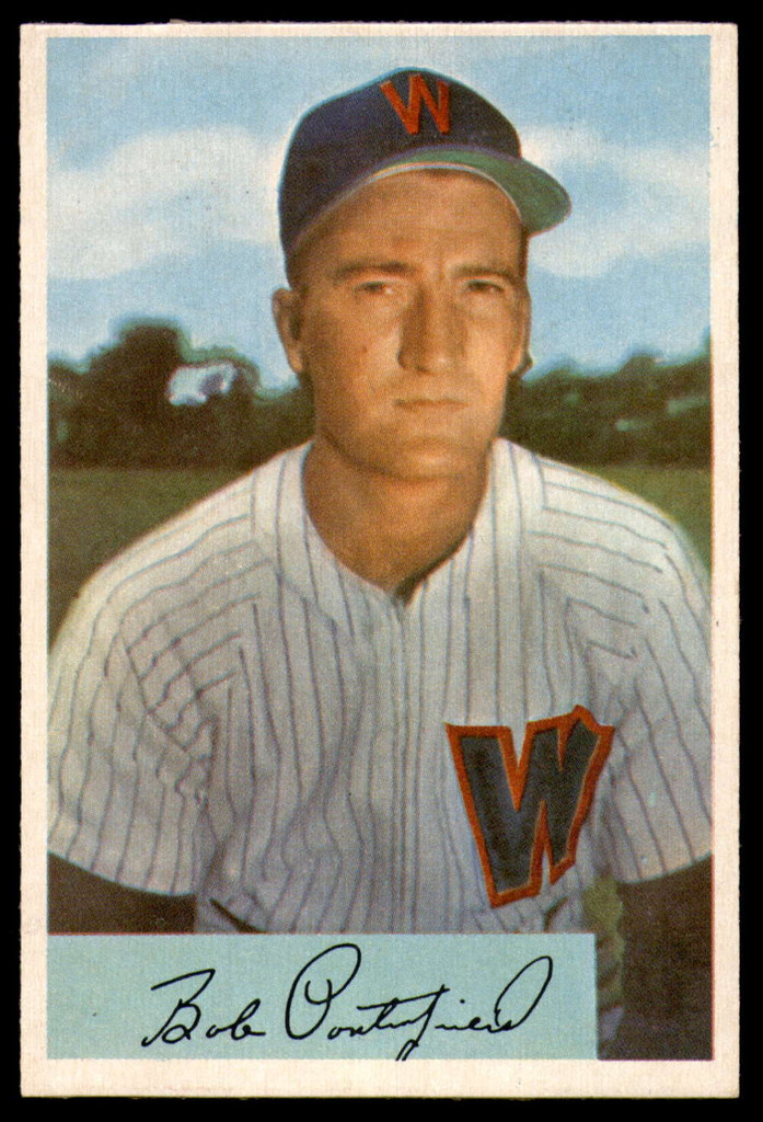 1954 Bowman #24 Bob Porterfield Very Good  ID: 253536