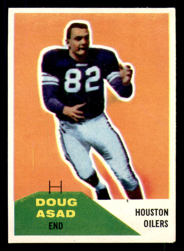 1960 Fleer #93 Doug Asad Ex-Mint 