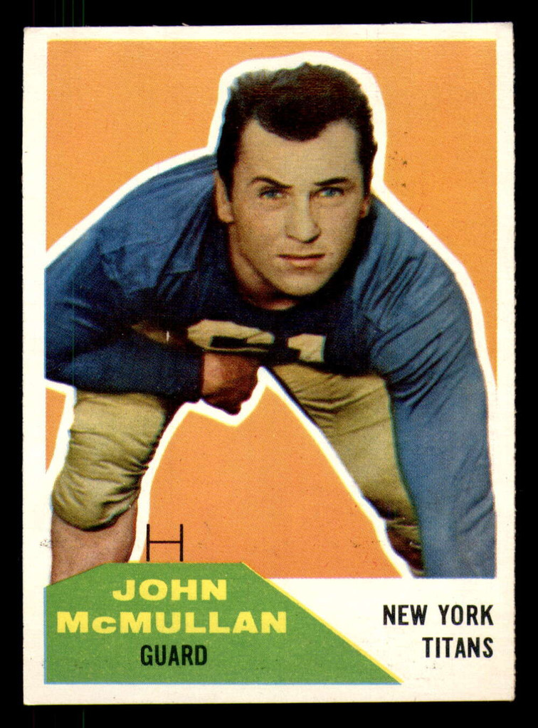 1960 Fleer #103 John McMullan Ex-Mint  ID: 270962