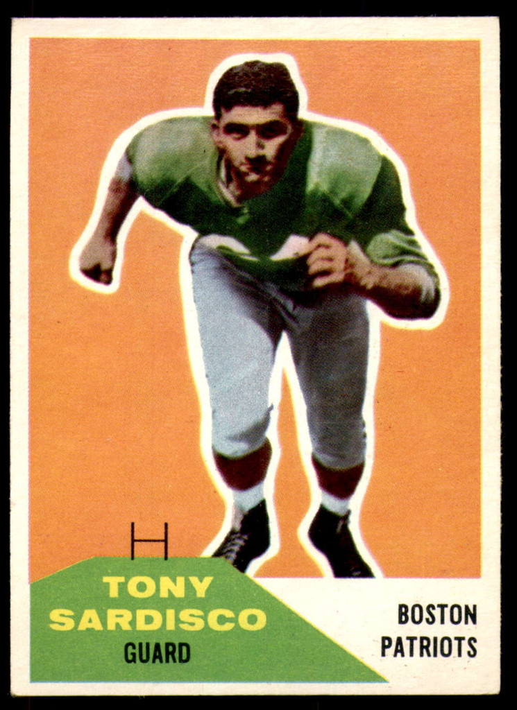 1960 Fleer #21 Tony Sardisco Ex-Mint 