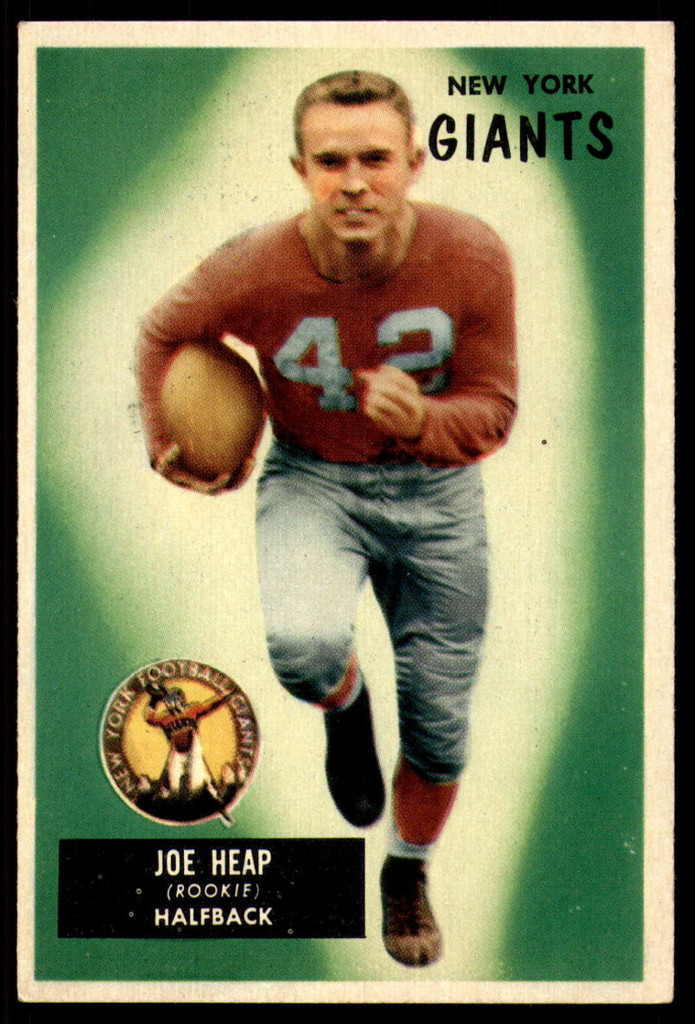 1955 Bowman #55 Joe Heap Excellent+ RC Rookie  ID: 243872