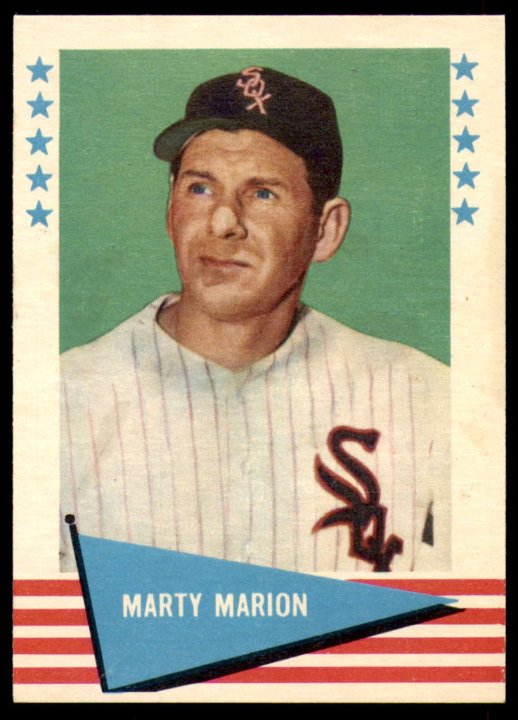 1961 Fleer #58 Marty Marion Near Mint+ 