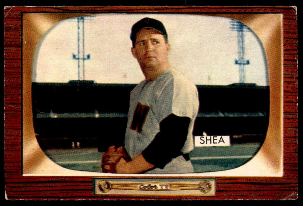 1955 Bowman #207 Spec Shea G-VG 