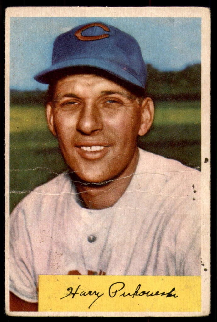 1954 Bowman #44 Harry Perkowski Good  ID: 219672