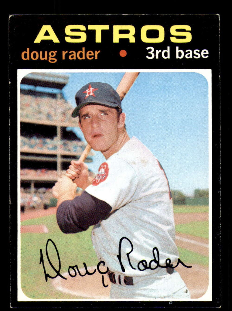 1971 Topps #425 Doug Rader Excellent+  ID: 293166